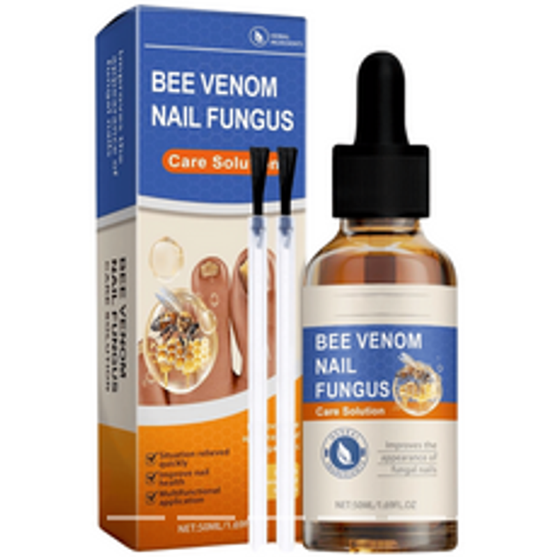 Sérum para unhas com veneno de abelha 50ml - Tratamento antifúngico e cuidado intensivo