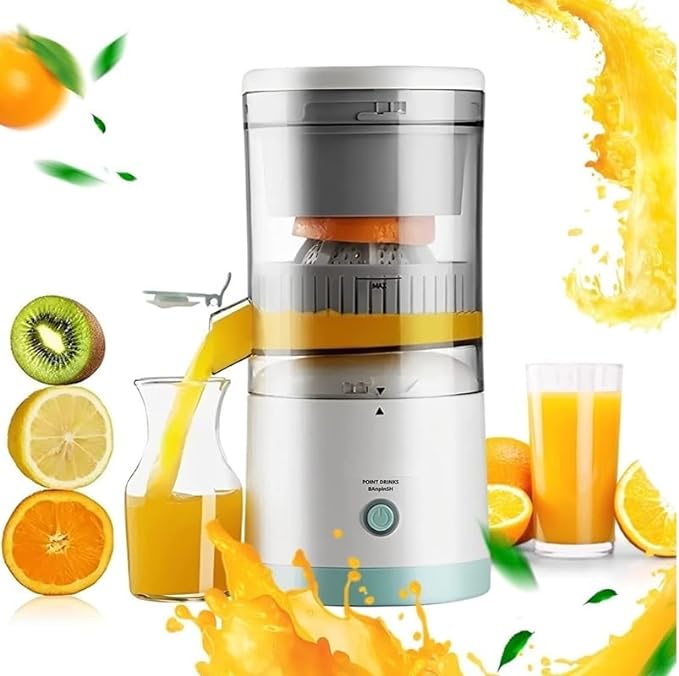 CITRUS POWER - Espremedor De Frutas Elétrico Portátil USB 45w Ultra - (SUPER PROMOÇÃO - ATÉ O DIA 20/12/2025)