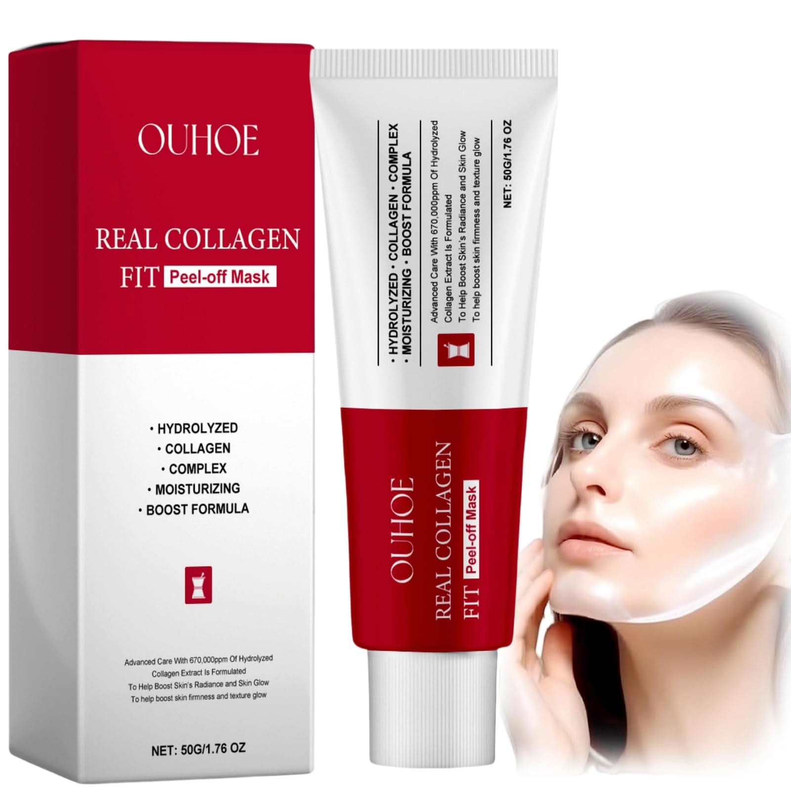 Máscara Coreana de Colágeno Rejuvenescedora Peel Off - Collagen Fit™