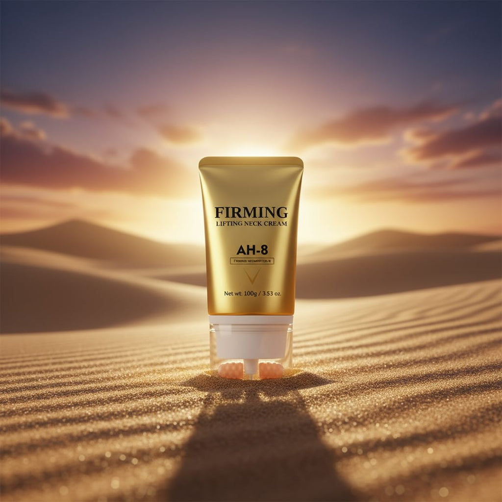 Creme com rolo reafirmante para queixo, pescoço e papada ah-8 3 em 1  - FIRMAX™