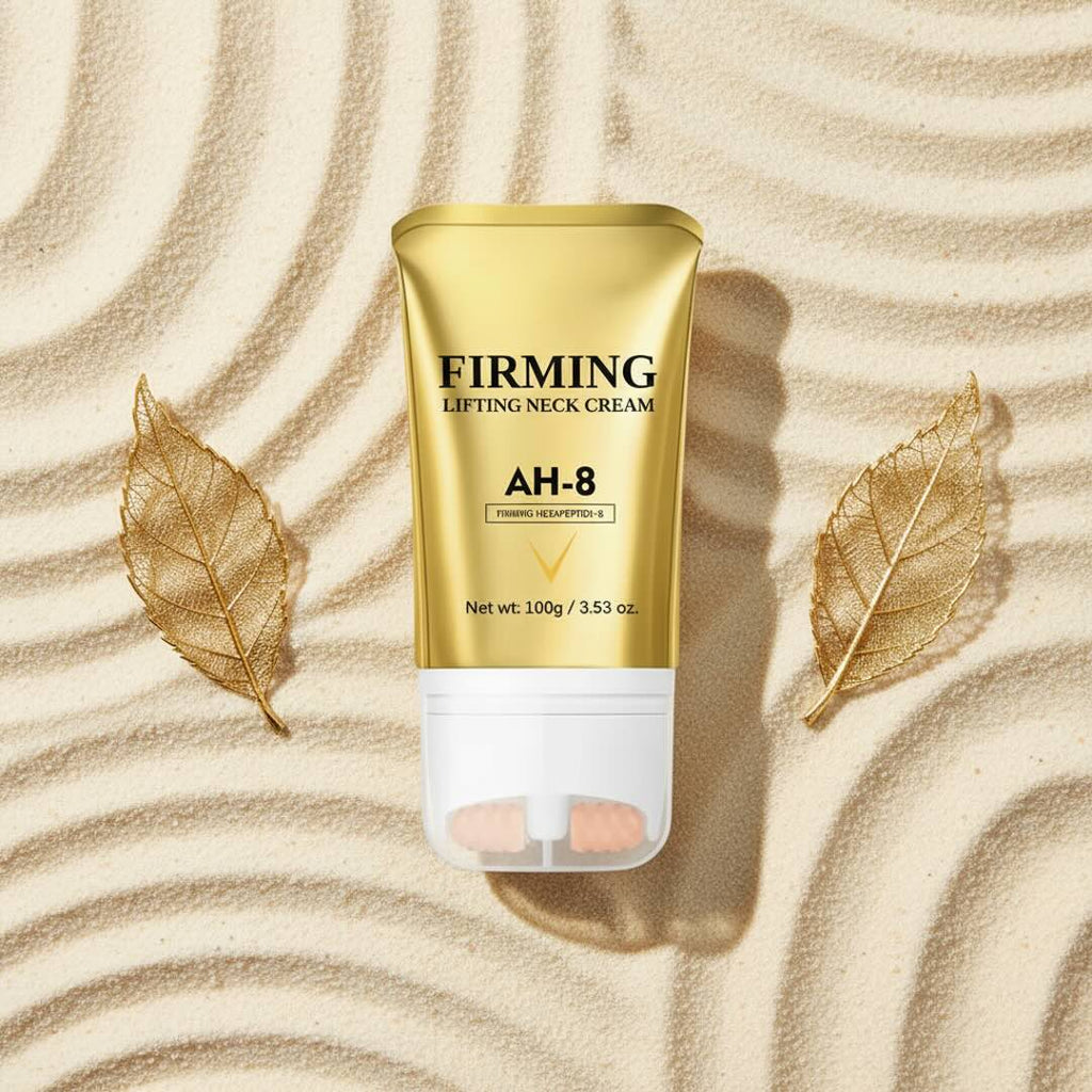 Creme com rolo reafirmante para queixo, pescoço e papada ah-8 3 em 1  - FIRMAX™