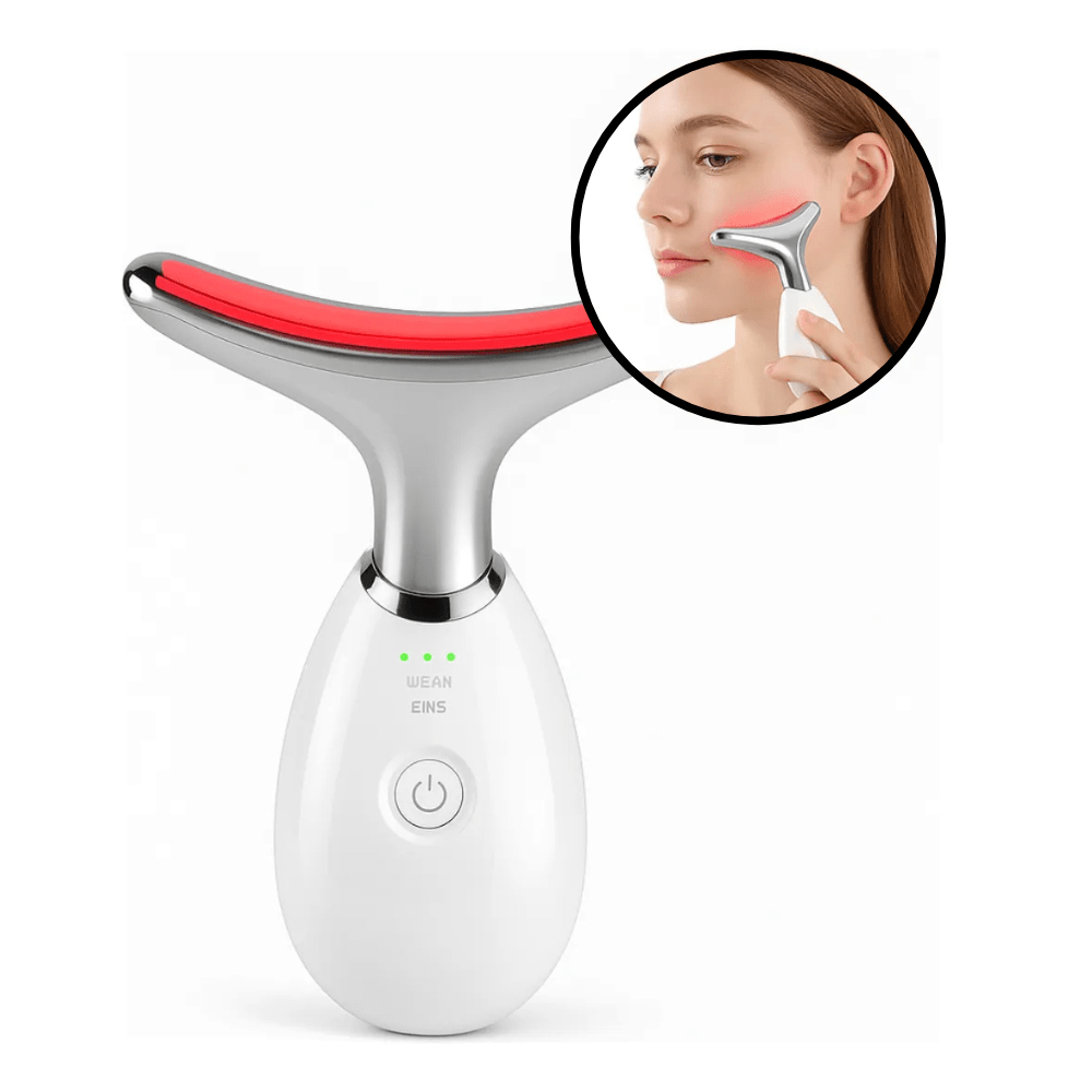 Massageador Facial para rosto e pescoço Efeito Lifting Anti-Rugas - LIFT SKIN™